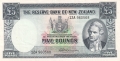 New Zealand 5 Pounds, (1965)